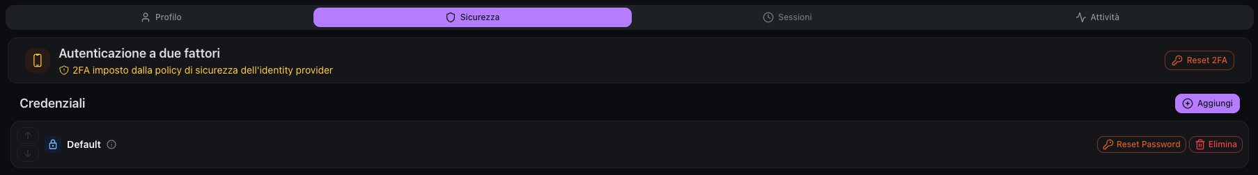 security tab