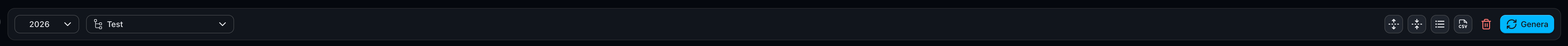 Energy Production toolbar